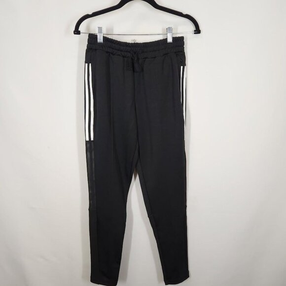 NWT Adidas Men's 3-STRIPES CUFFED PANTS in Black Size‎ Small - Picture 3 of 10